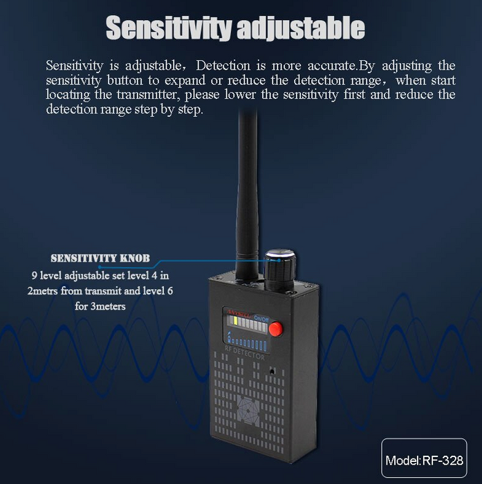 Multi-Function Wide Range RF Signal Detector
