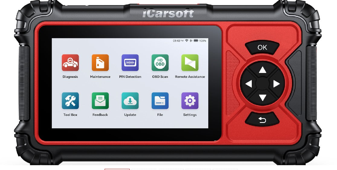 Heavy Duty Truck Diagnostic Scan Tool iCarsoft HD V4.0