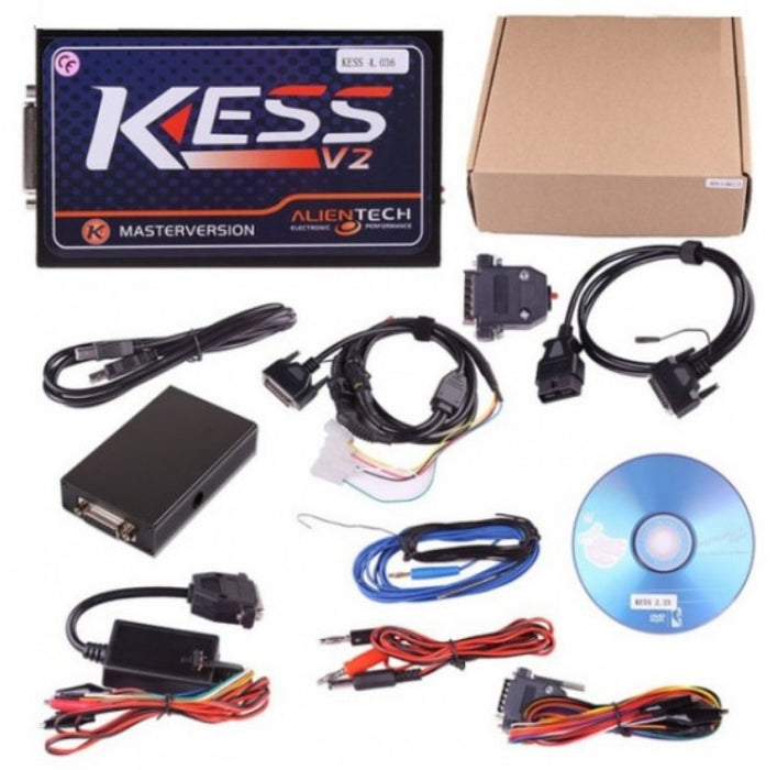 2026 Online EU Red Kess V2 with Murata Filter Car Truck ECU Chip Tuning Unlimited Repair Kit