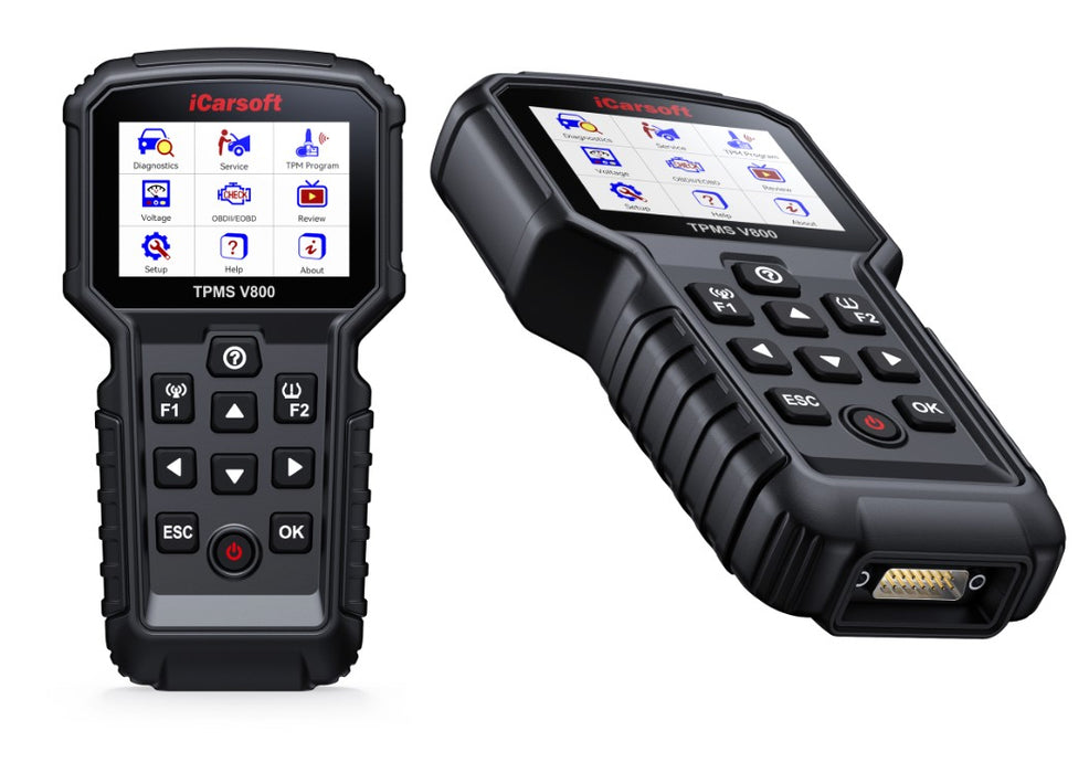 iCarsoft V800 TPMS Programming Activation Tool Bi-directional OBD2 Scanner