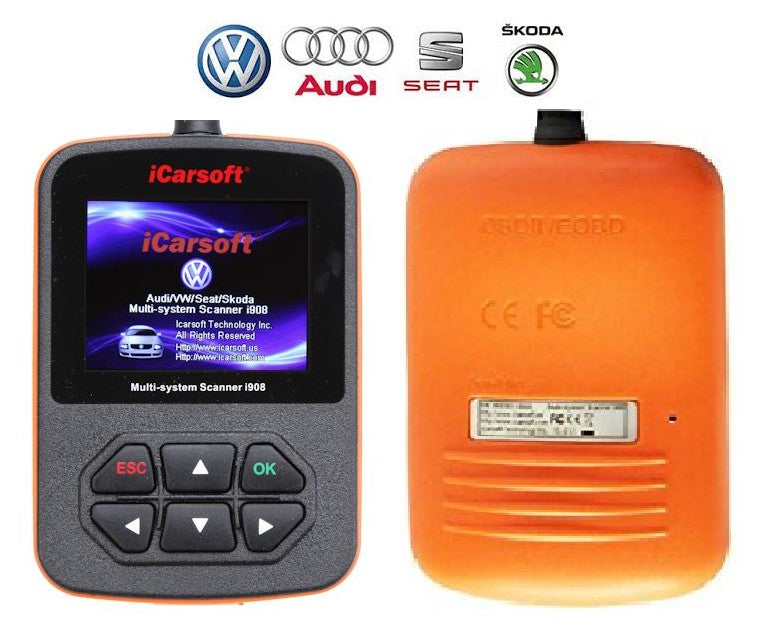 VW Audi Multi-system Diagnostic Scan Tool iCarsoft i908