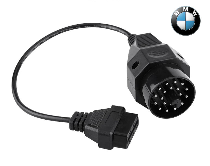 BMW Round 20 Pin to 16 Pin OBD2 Adapter Cable