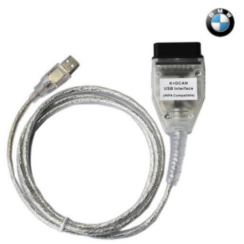 BMW INPA K+DCAN OBD2 USB Diagnostic Cable