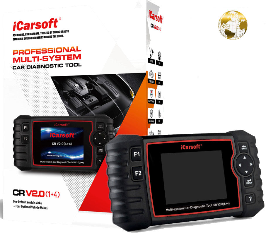 iCarsoft CR V2.0 Universal Professional Multi-System Auto Diagnostic T —  obd2tech