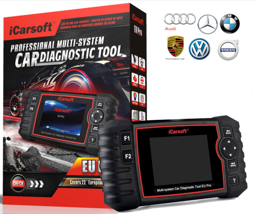 iCarsoft EU Pro Professional Auto Diagnostic Tool for European Vehicles