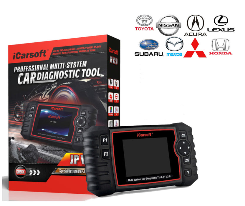 iCarsoft JP V2.0 Auto Diagnostic Tool for Japanese Vehicles