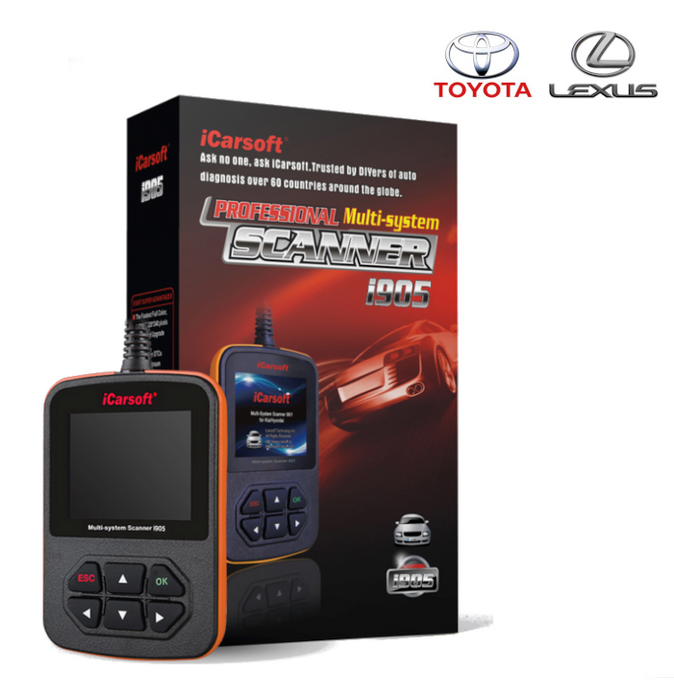 iCarsoft i905 Auto Diagnostic Tool for Toyota/Lexus
